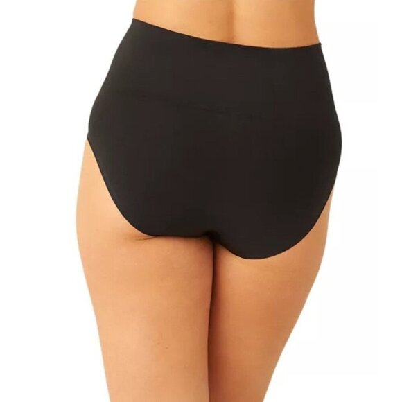 Wacoal Women's Size Medium Black Smooth Series Shaping Brief Panty 809360 New - Picture 2 of 7